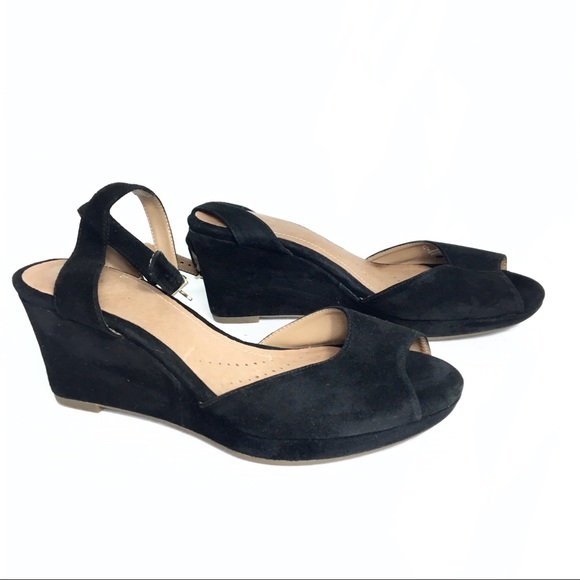 clarks flatform sandals